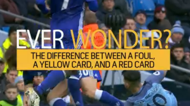 Ever Wonder: Difference Between a Yellow Card, Red Card